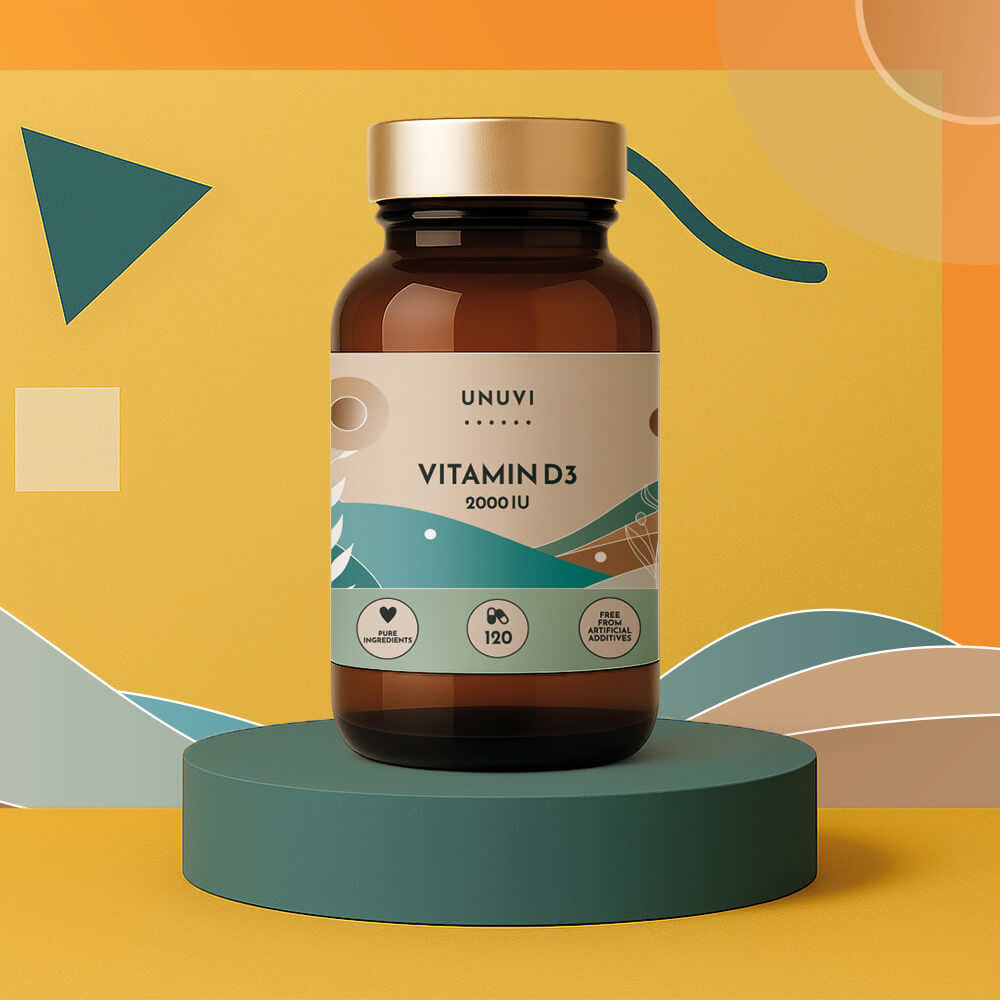 UNUVI Vitamina D3 2000 IU 120 capsule