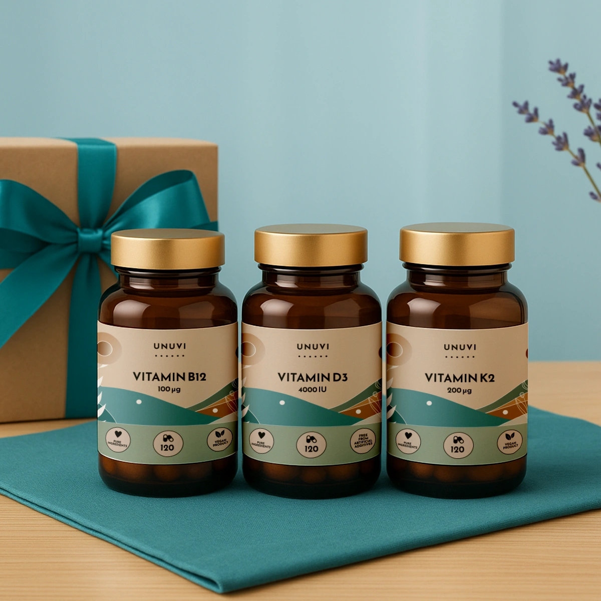 Compoziția setului pentru seniori UNUVI